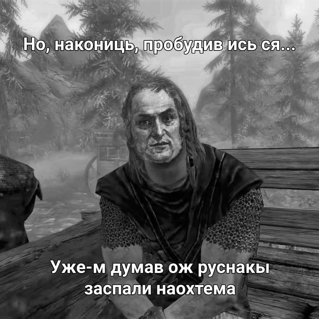 Мем из Духновичом інспірованый бавков TES Skyrim